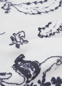 White Printed Sun Hat