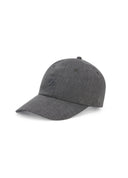 Dark Grey Denim Baseball Cap