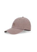 Grey Purple Corduroy Baseball Cap
