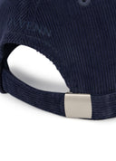 Navy Corduroy Baseball Cap
