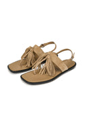 Khaki Classic Tassel Loafers