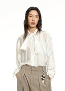 Laminated Linen Shirt