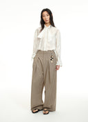 Laminated Linen Shirt