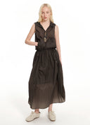 Utility Hooded Dress