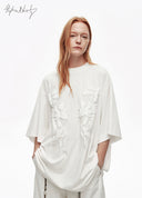 Artist Silver Lotus Foam T-Shirt Dress