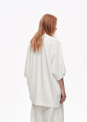 Artist Silver Lotus Foam T-Shirt Dress