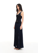 Paneled Knit Dress