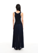 Paneled Knit Dress