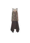 Layered Sequin Dress