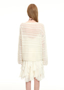 Layered Alpaca Knit Dress Set