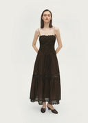 Artist Woven Strap Maxi Dress