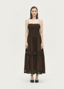 Artist Woven Strap Maxi Dress