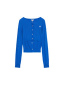 Fitted Layered Knit Cardigan