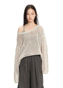 One-Shoulder Knit Co-ord