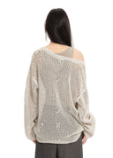 One-Shoulder Knit Co-ord