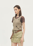 Artist Beaded Two-Piece Set