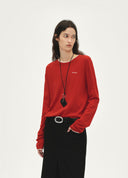 Contrast Panel Sweater