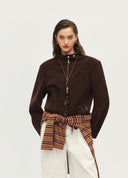 Artist Brown Short Jacket