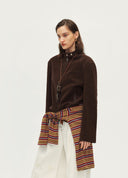 Artist Brown Short Jacket