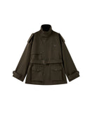 Artist Army-Green Hunting Trench Coat