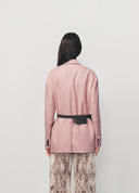 Pink Oversized Tailored Blazer