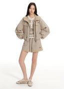 Reversible Windbreaker Jacket