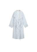 Pale blue drawstring sun jacket