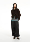 Suede-Effect Workwear Jacket