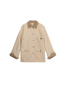 Jacquard Paneled Corduroy Jacket