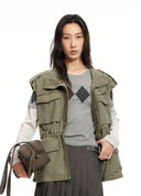Washed Utility Vest