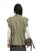 Washed Utility Vest