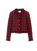 Tweed Festive Plaid Jacket