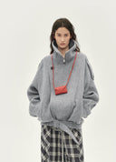 Heavyweight Wool-Blend Wool Coat