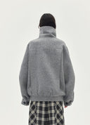 Heavyweight Wool-Blend Wool Coat