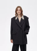 Structured Boxy Blazer