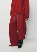 Little Bamboo Horse Comfortable Elastic Drawstring Sweatpants