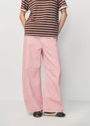 Pink Slimming High Waist Classic Curved Leg Denim Jeans