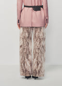 Camel Vintage Mixed Dye High Waist Denim Jeans