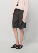 Vintage Brown Coffee Plaid Cropped Jodhpurs