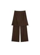 Sheer Tulle Skirt-Pants