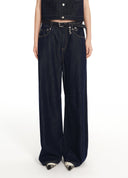Minimal Wide-Leg Denim