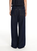 Minimal Wide-Leg Denim