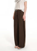 Magic Pony Brown Reversible Deconstructed Denim