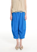 Cropped balloon pants