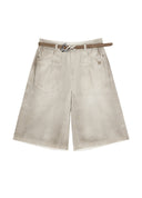 Short en jean délavé Magic Pony
