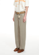Panelled Washed Jeans