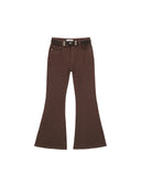 Dark Brown Flared Jeans
