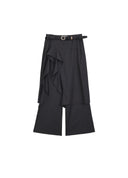 Ruffled Layered Trousers