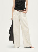 Artist Mandala Print Jeans