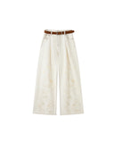 Artist Mandala Print Jeans